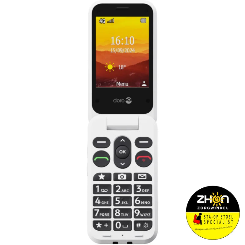 Doro Leva L30 Senioren mobiel zwart/wit