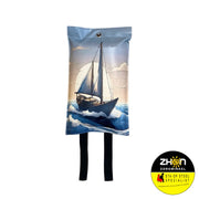 MultiMotion blusdeken - Zeilboot print