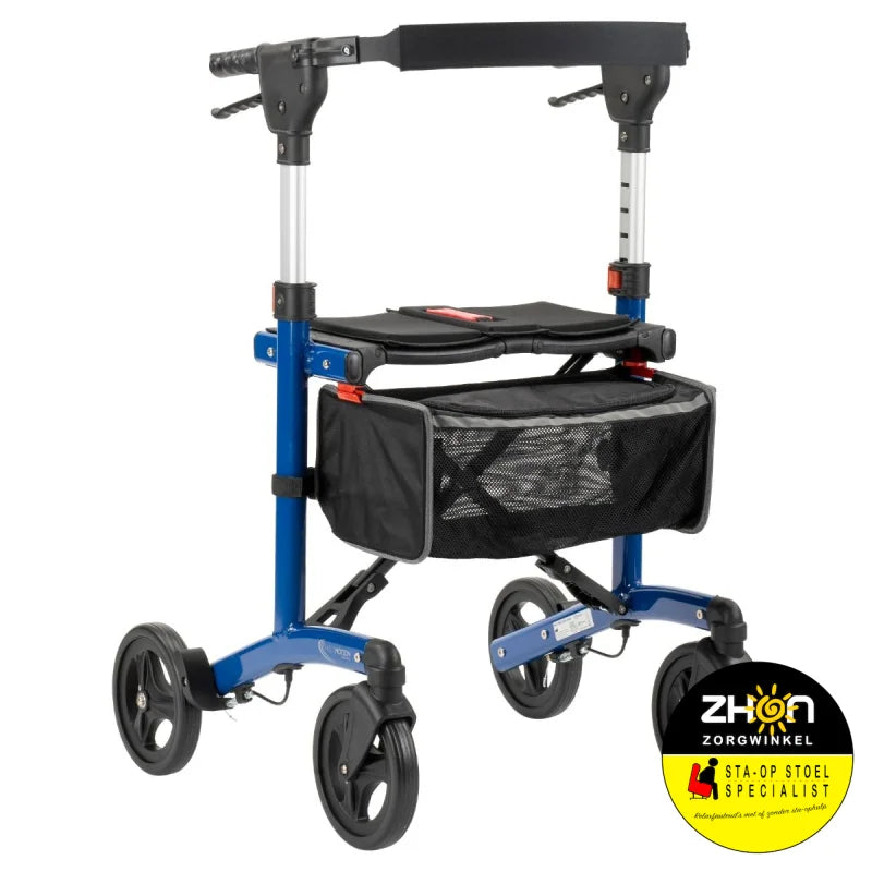 MultiMotion Trollimaster RA60 rollator LOW - Blauw