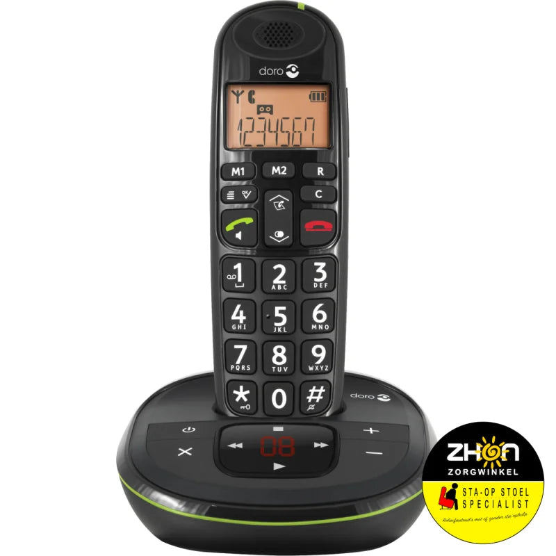 PhoneEasy 105wr draadloze telefoon met antwoordapparaat            