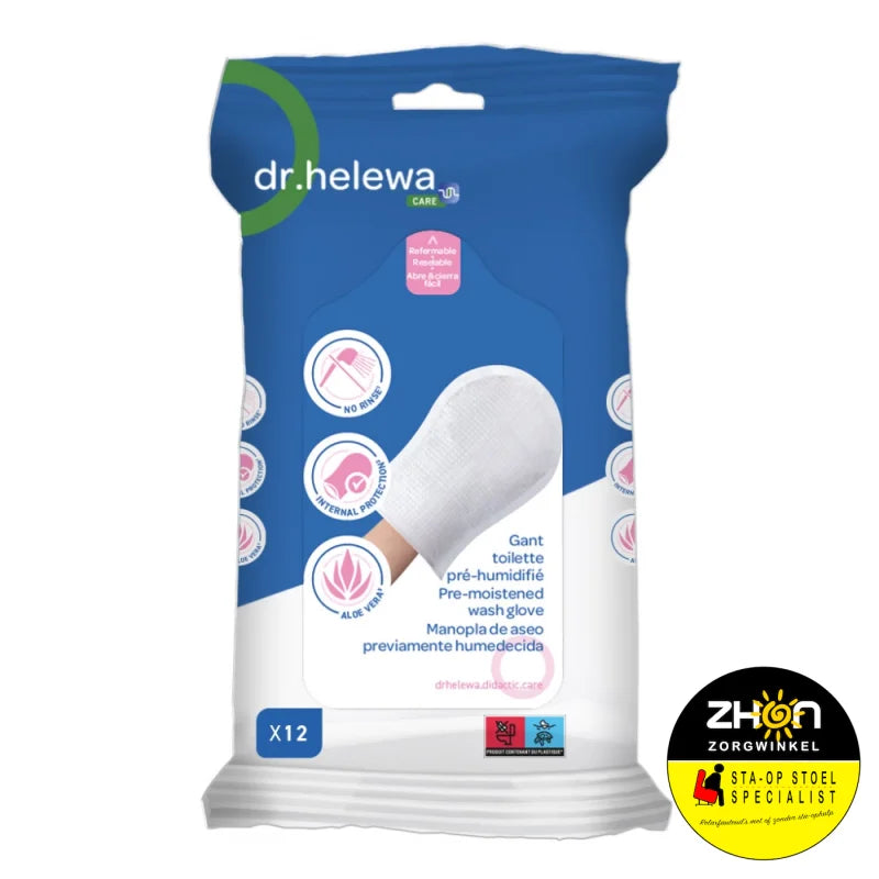 Vochtige washandjes met beschermlaag