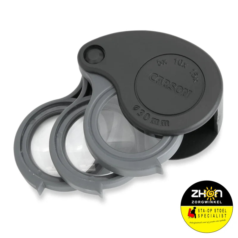 Vergrootglas Triview 5x/10x/15x
