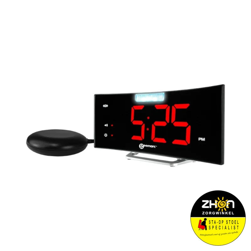 Wake 'n Shake Curve Alarm Clock         