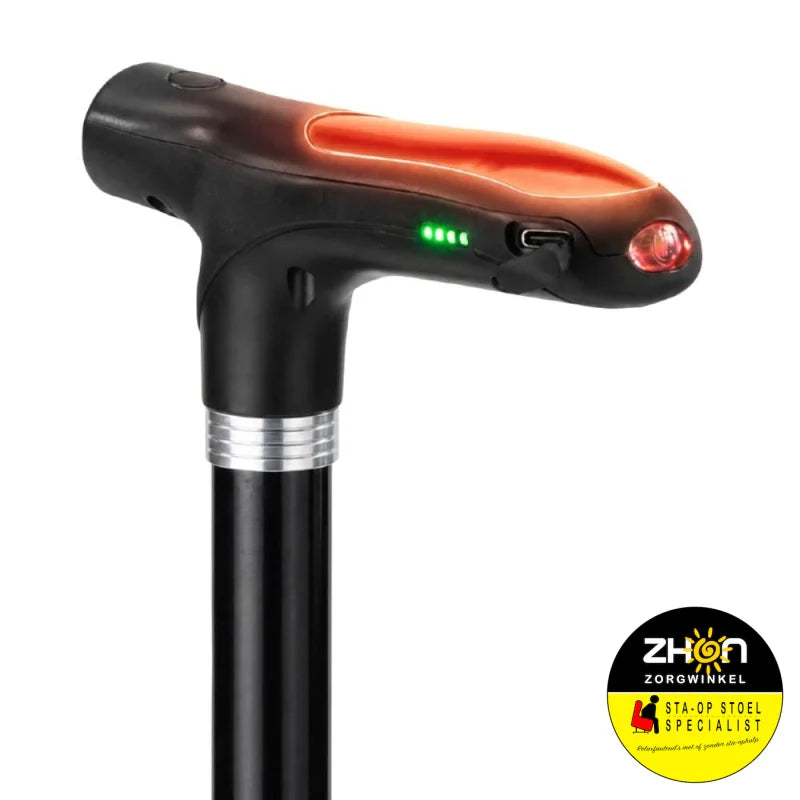 MultiMotion Wandelstok met verwarmd handvat en lampje