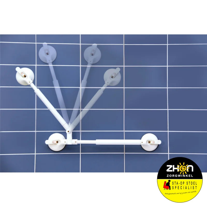 Handrail met verstelbare hoek