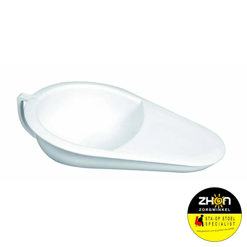 Bedpan 2,5 liter wit kunststo