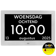 BBrain Analoge wifi Dementieklok wit