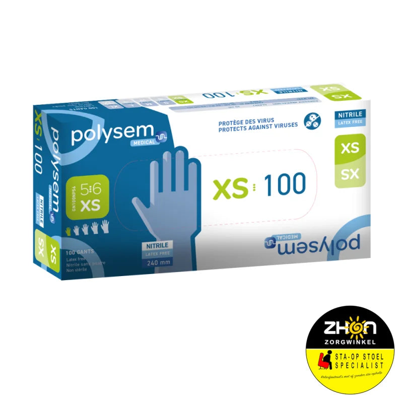 Nitril onderzoekshandschoenen