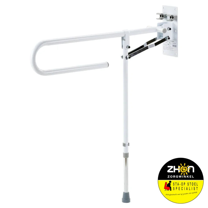 MultiMotion Toiletbeugel met steunpoot - Wit
