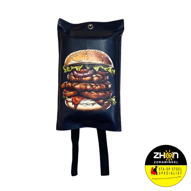 MultiMotion blusdeken - Hamburger print