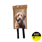 MultiMotion blusdeken - Labradoodle print