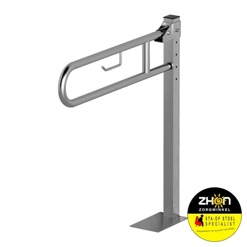 MultiMotion toiletbeugel op vloerstatief RVS - 60 cm