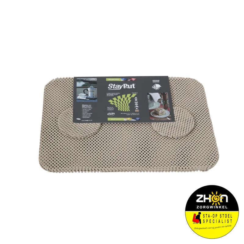 Anti-slip placemat en onderzetter set