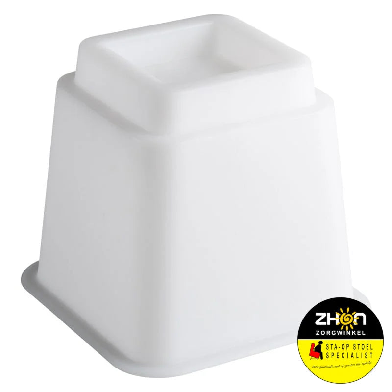 MultiMotion bedverhogers 13 cm - Wit