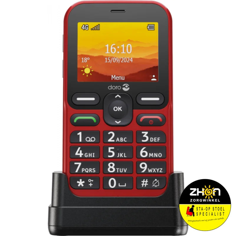 Doro Leva L10 Senioren mobiel rood