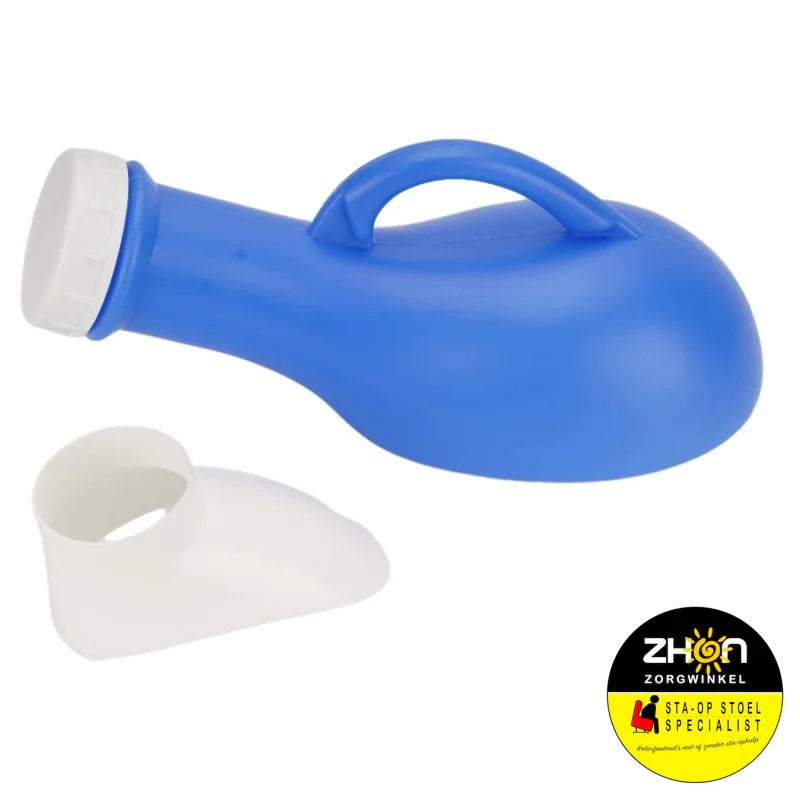 MultiMotion Urinaal unisex met schroefdop - Blauw