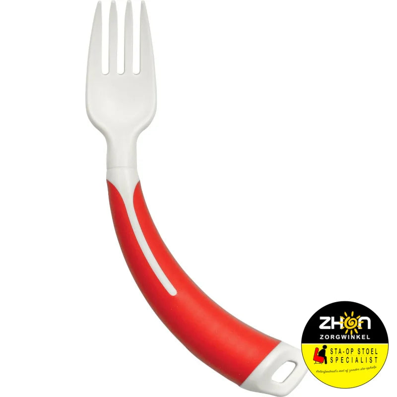 MultiMotion gebogen vork - Rood - Links