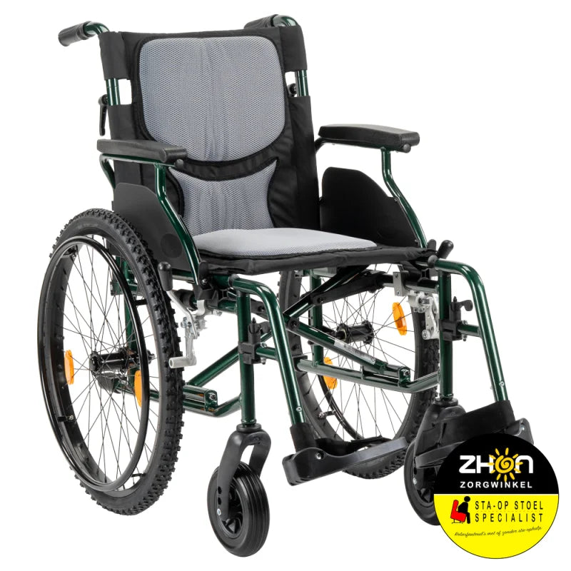 MultiMotion M10 rolstoel - Groen - 45 cm zitbreedte