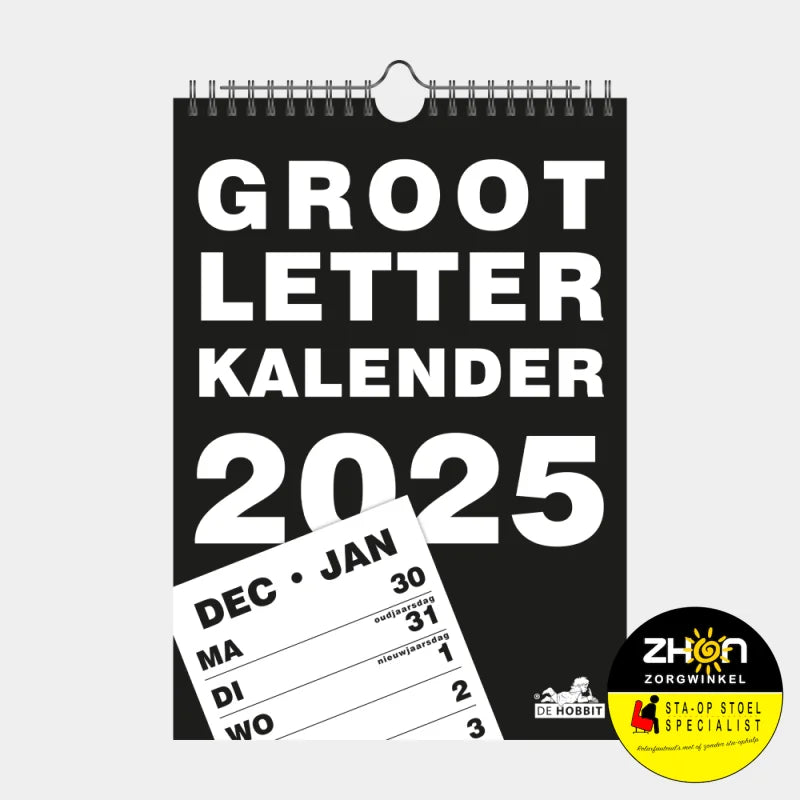 Weekkalender Gr. Let. Form. A4