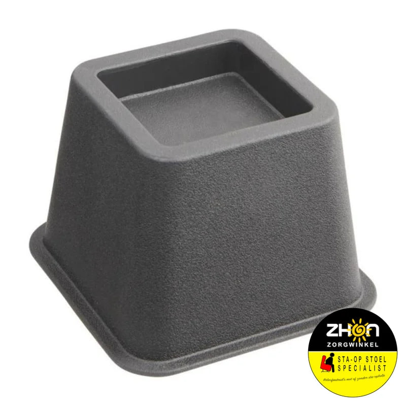 MultiMotion bedverhogers 8 cm - Zwart