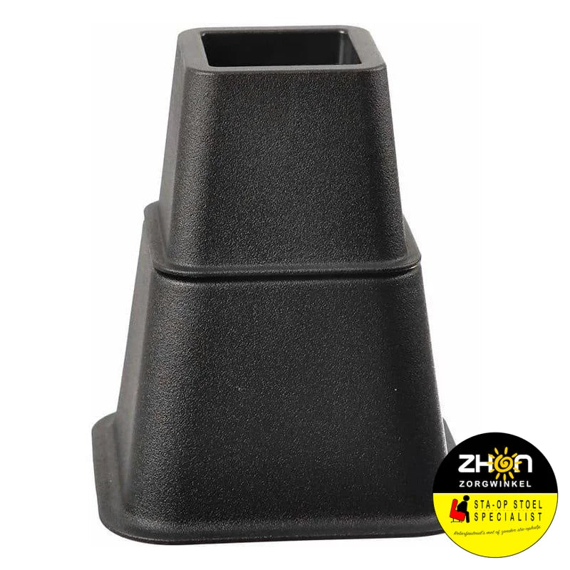 MultiMotion bedverhogers 21 cm - Zwart