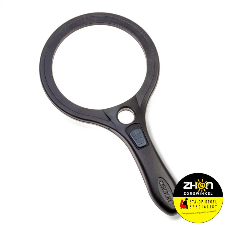 Vergrootglas rond met ledverlichting