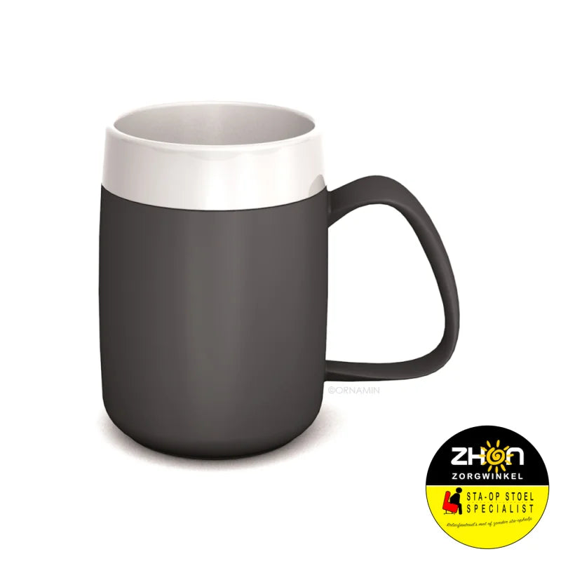 Conische warmhoudbeker 160ml Antraciet