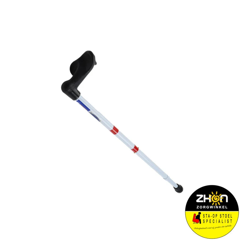Steunstok T Alu. Linksgevormd