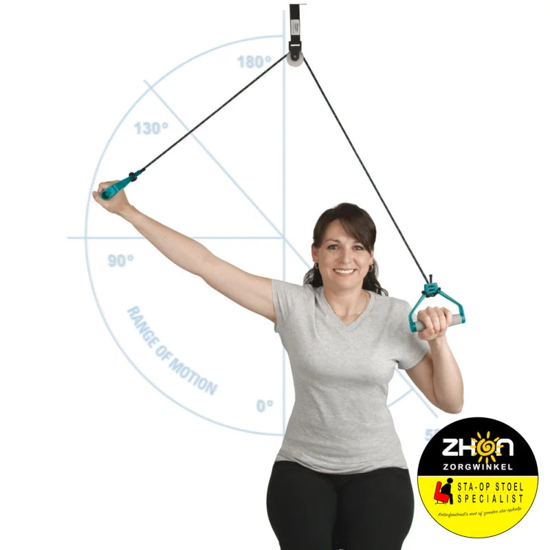 Armtrainer deurmontage - touw