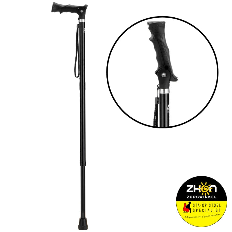 MultiMotion Wandelstok / Nordic loopstok - Zwart