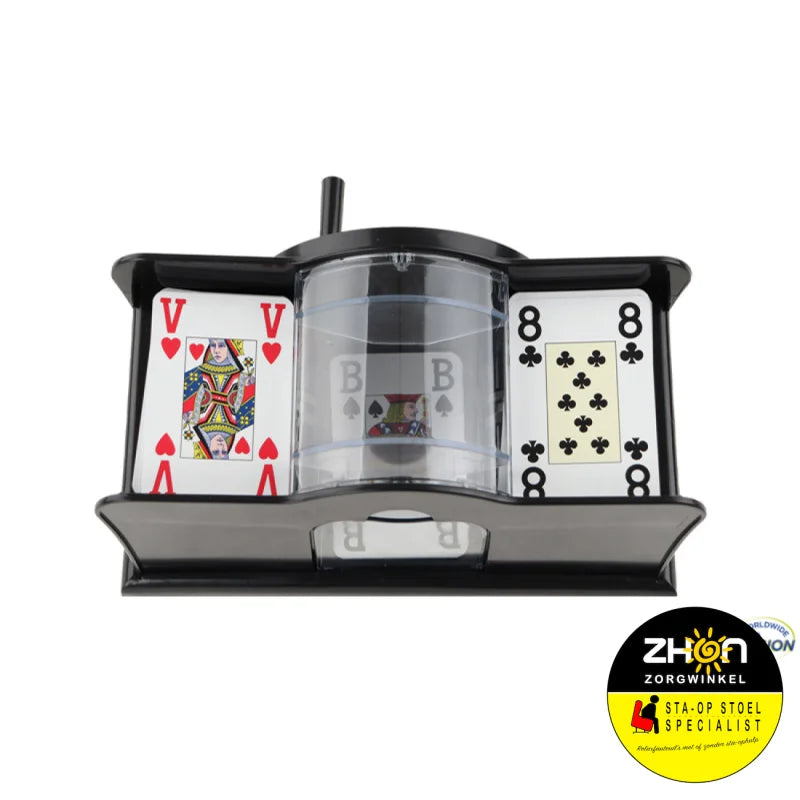 Kaartenschudmachine Handmatig