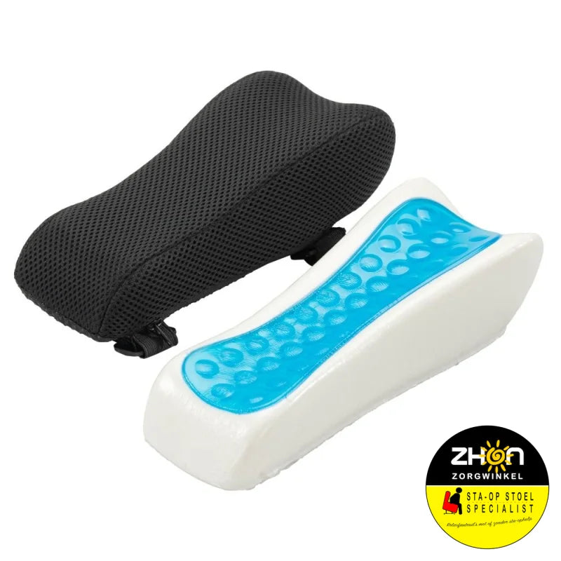 MultiMotion Armsteun pads met gel voor rolstoel