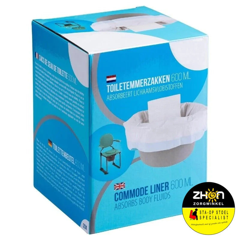 MultiMotion Toiletemmer zakken (20 stuks)