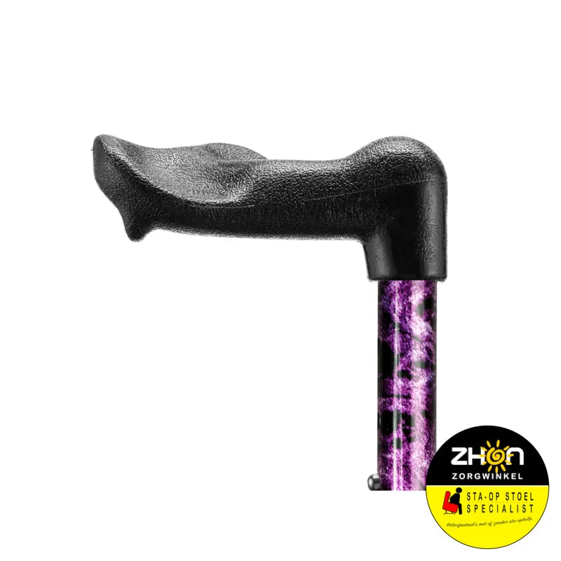 Walk-On anatomisch opv. wandelstok Purple Marble Links