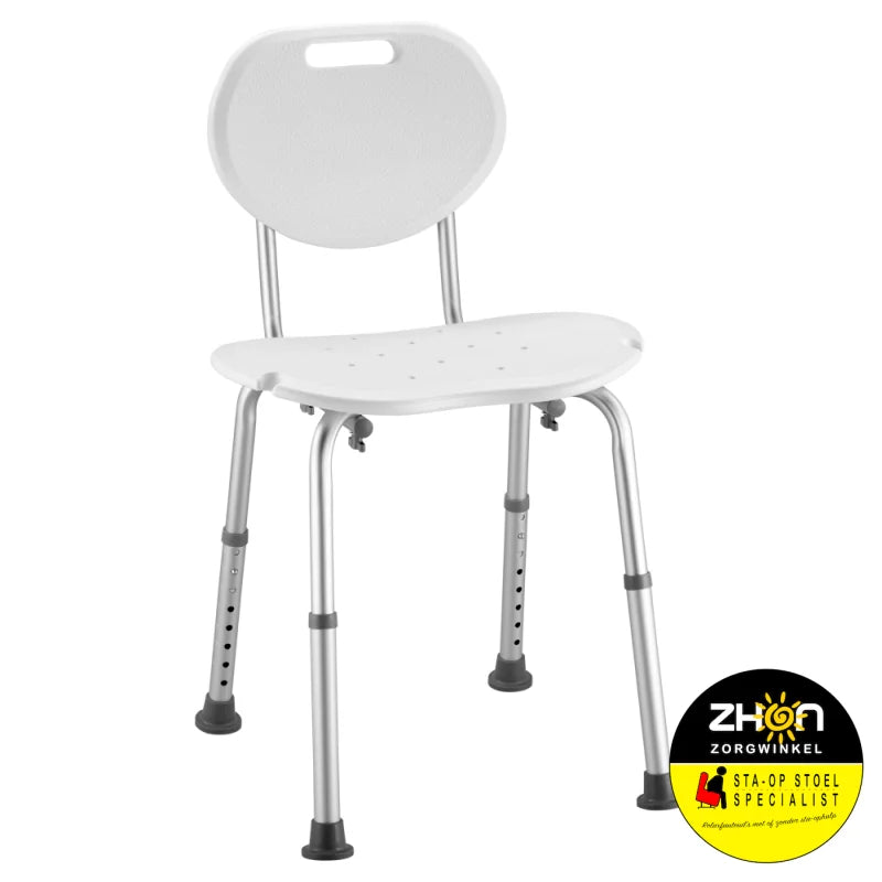 MultiMotion douchestoel ovaal - Wit