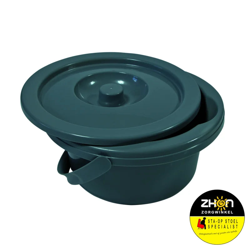Toiletemmer met deksel 