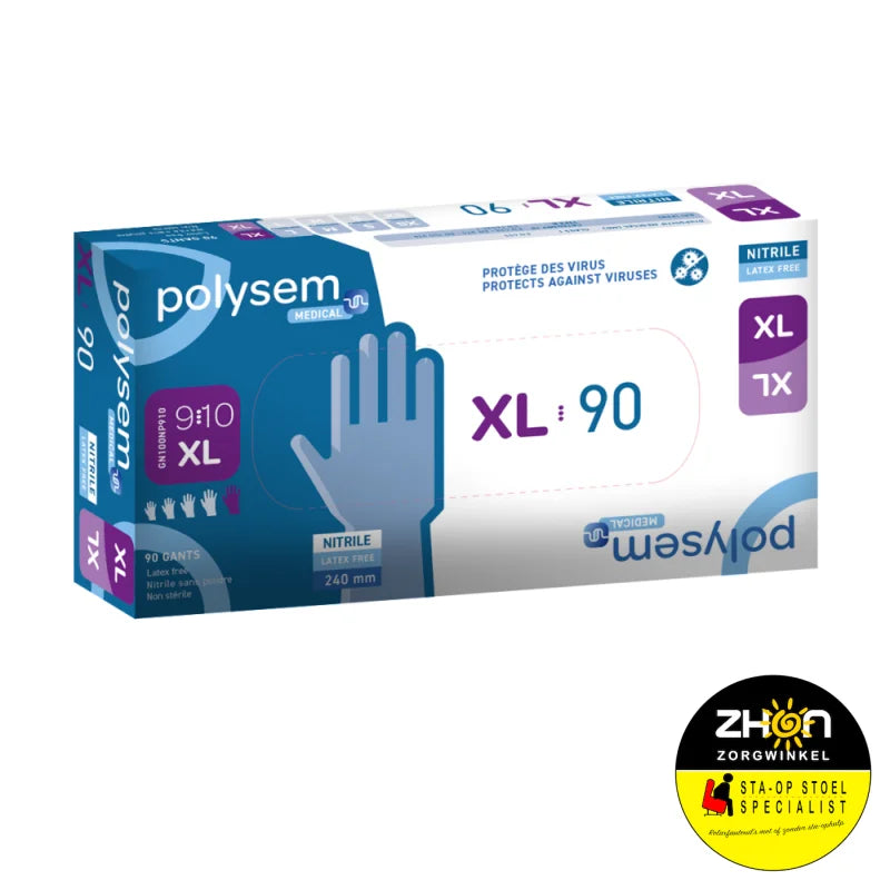 Nitril onderzoekshandschoenen