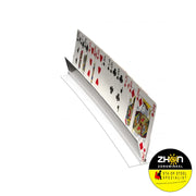 Kaartenhouder plastic dubbelzijdig