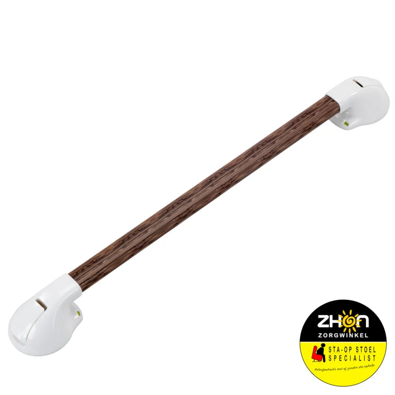 MultiMotion Wandbeugel met zuignappen, houtprint - 60 cm