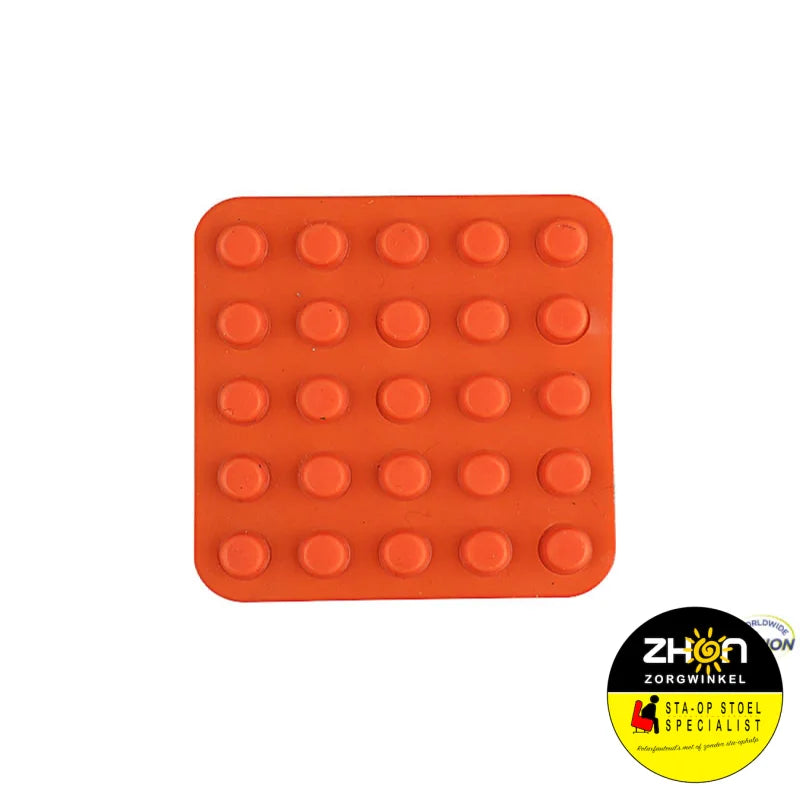 Reliëfrondjes Oranje 8X3/24 Sts