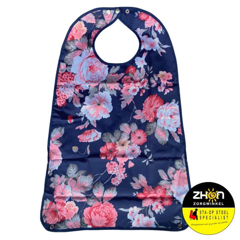 MultiMotion wasbare slab met print - Roze bloemen