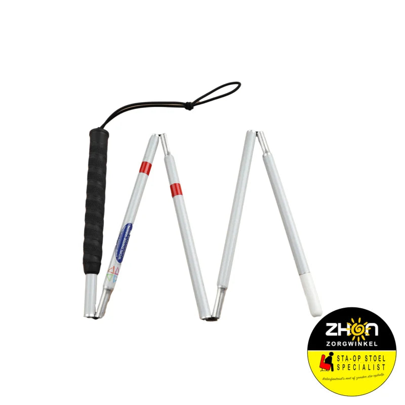 Taststok opvouwbaar aluminium 125 cm