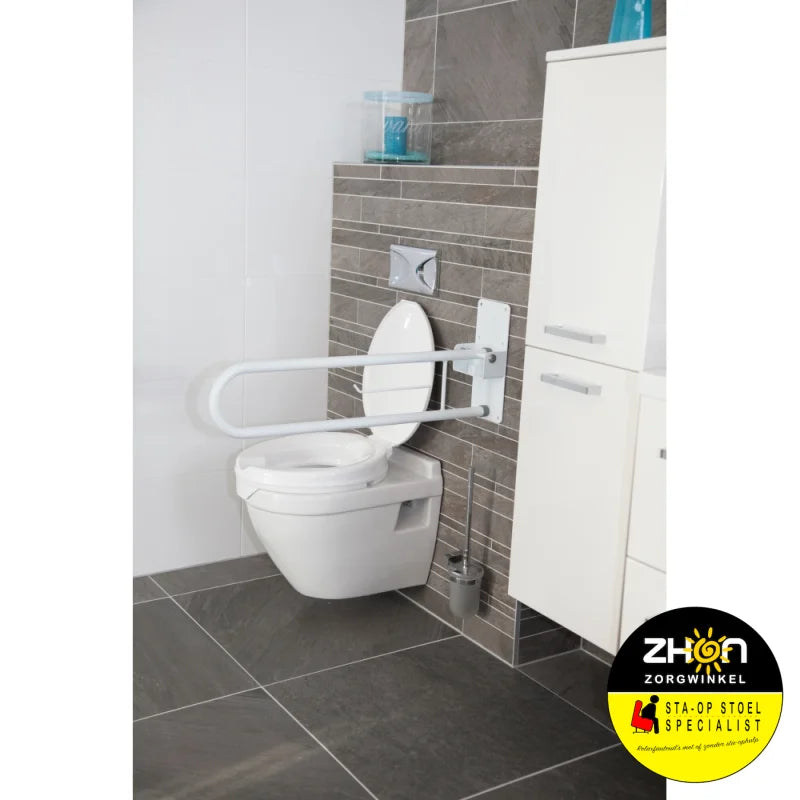 Opklapbare toiletbeugel