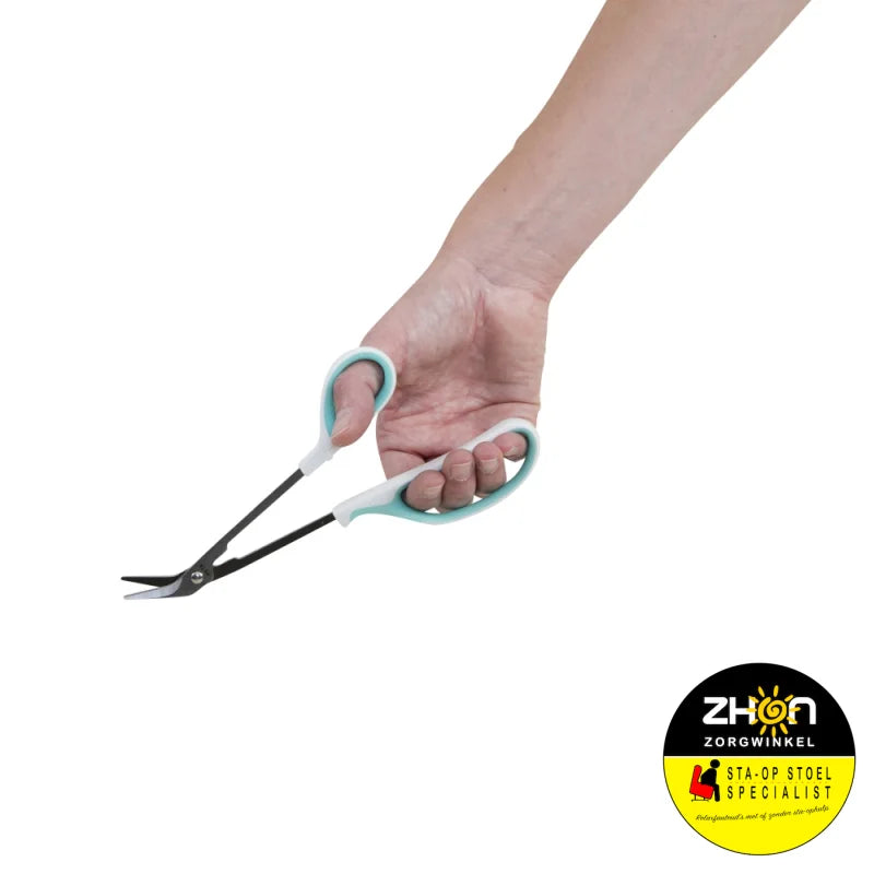 Teennagelschaar op lange steel