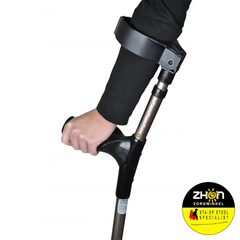 Elleboogkruk dubbel verstelbaar