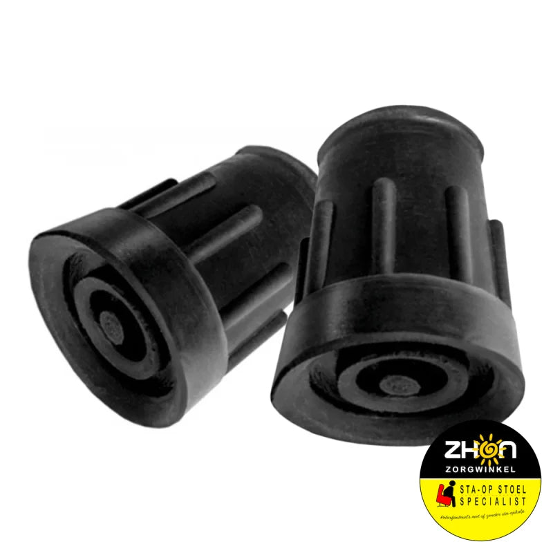 MultiMotion Krukdoppen - 22 mm zwart (per 2)
