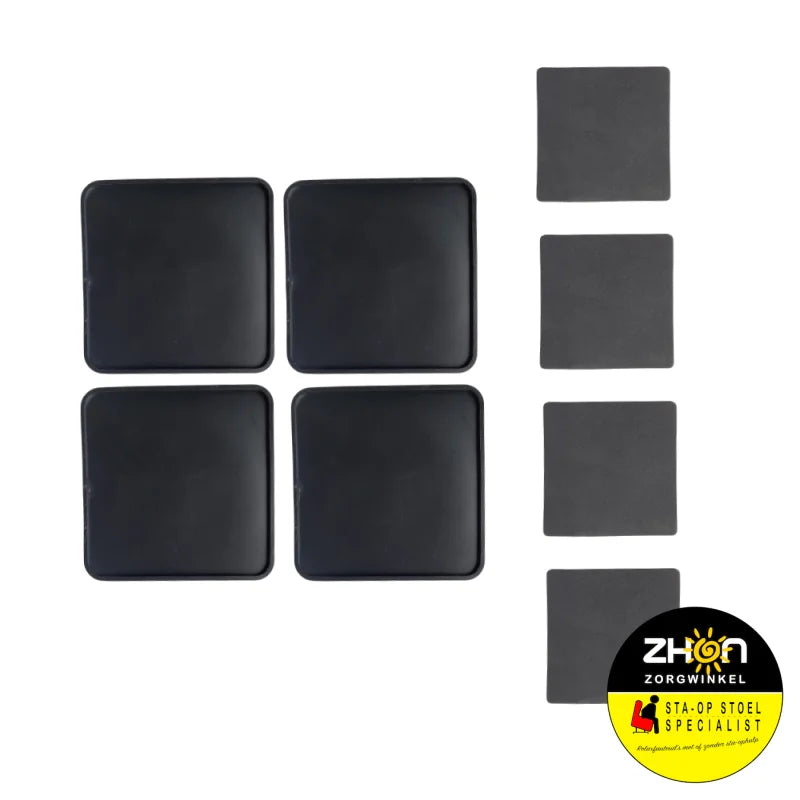 MultiMotion antislip bodems en schuimplaatjes - Zwart