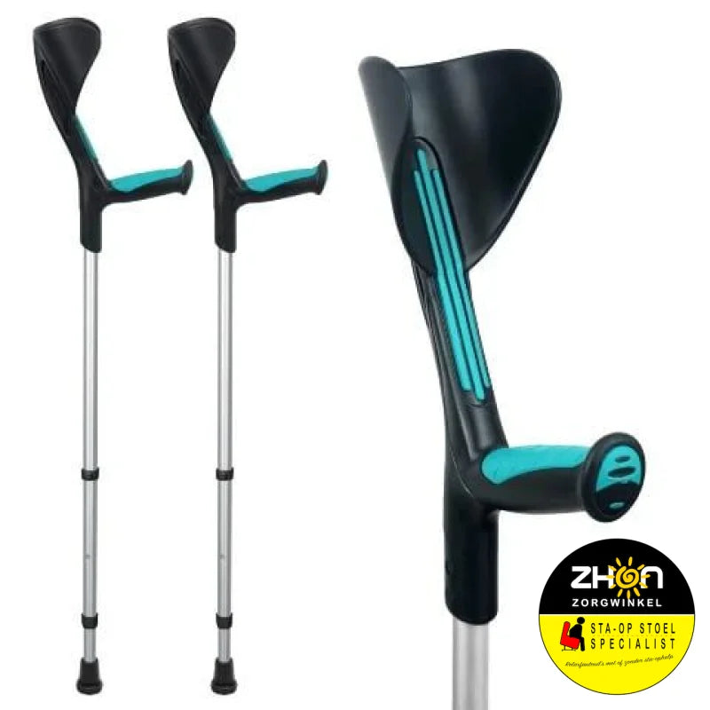 Herdegen elleboogkrukken Advance - Turquoise
