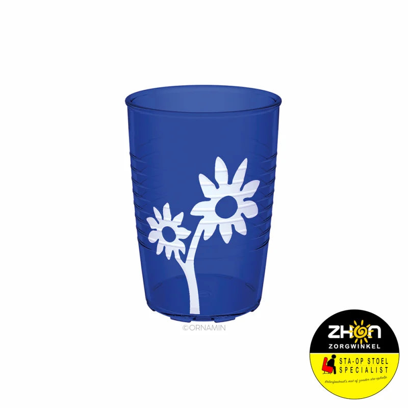 Ornamin antislip beker Blauw
