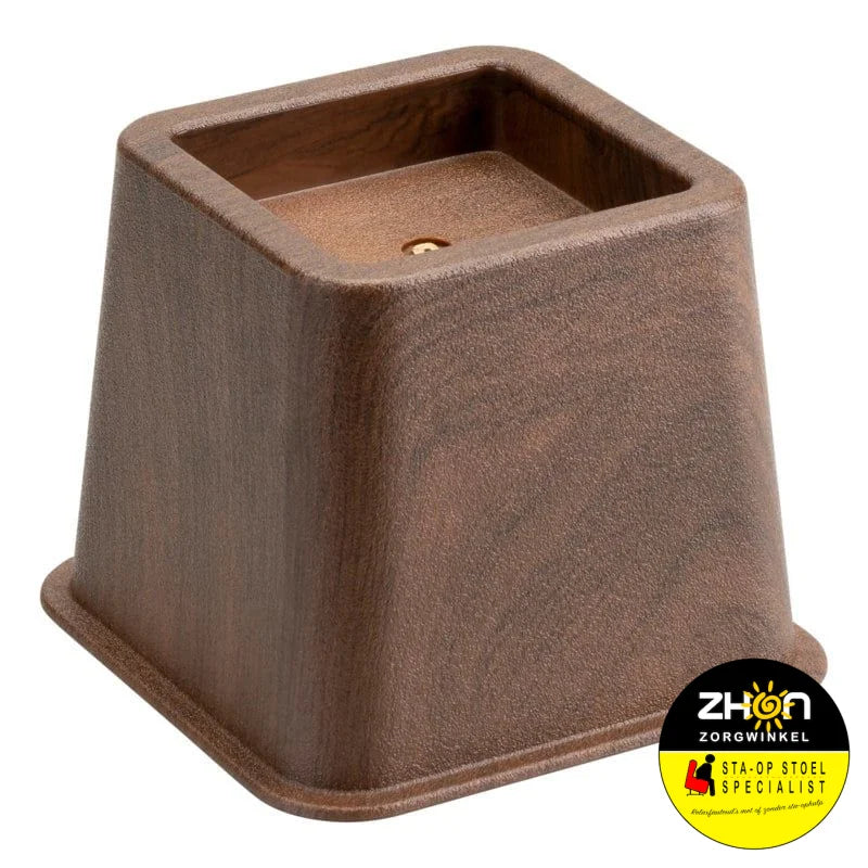MultiMotion bedverhogers 8 cm - Hout print